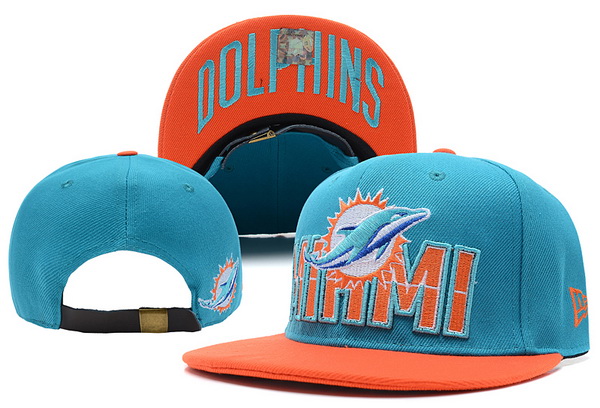 NFL Miami Dolphins MN Strapback Hat #02